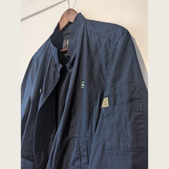 G-STAR - Blue shirt jacket - Sz L - Picture 3 of 10